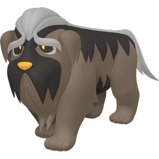 Mabosstiff Pokédex artwork