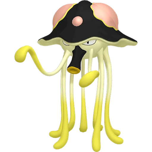 Toedscruel Pokédex artwork