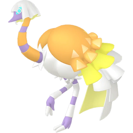 Espathra Pokédex artwork