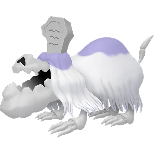 Houndstone Pokédex artwork