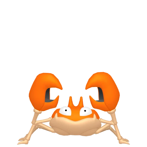 Krabby Pokédex artwork