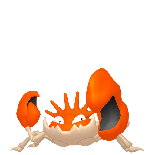 Kingler Pokédex artwork